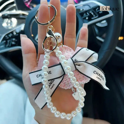 Camellia Keychain (Gold Edges) Fobique