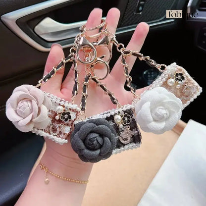 Camera Keychain (Gold Edges) Fobique