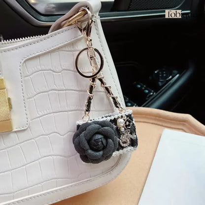 Camera Keychain (Gold Edges) Fobique