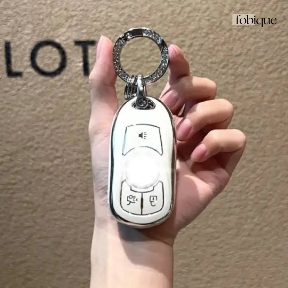Classic Collection | Car Key Cover Compatible with Buick Encore, Envision, Regal & More – Smart Key Fob Case Fobique