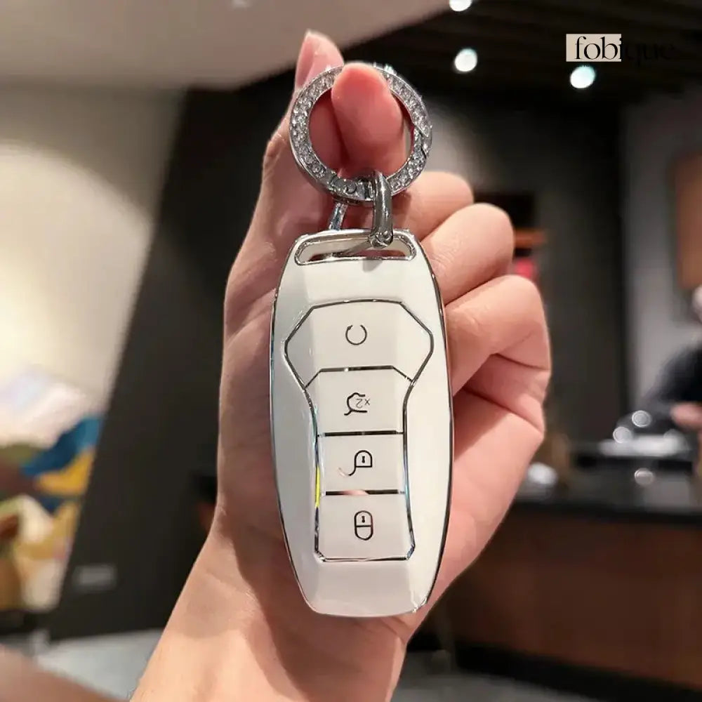Classic Collection | Car Key Cover Compatible with BYD Atto 3, Dolphin, Seal, Han & More Fobique