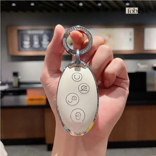 Classic Collection | Car Key Cover Compatible with BYD Song Pro, Qin Plus, Tang & More Fobique