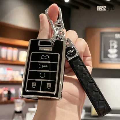 Classic Collection | Car Key Cover Compatible with Cadillac CTS, DTS, Escalade & More Fobique