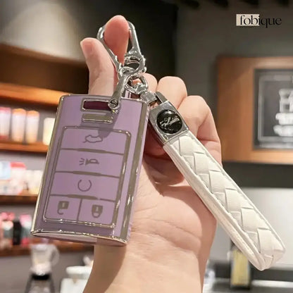 Classic Collection | Car Key Cover Compatible with Cadillac CTS, DTS, Escalade & More Fobique