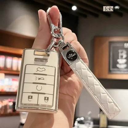 Classic Collection | Car Key Cover Compatible with Cadillac CTS, DTS, Escalade & More Fobique