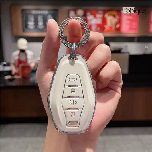 Classic Collection | Car Key Cover Compatible with Chery Omoda 5, Tiggo 8 Pro, Arrizo 8 & More Fobique