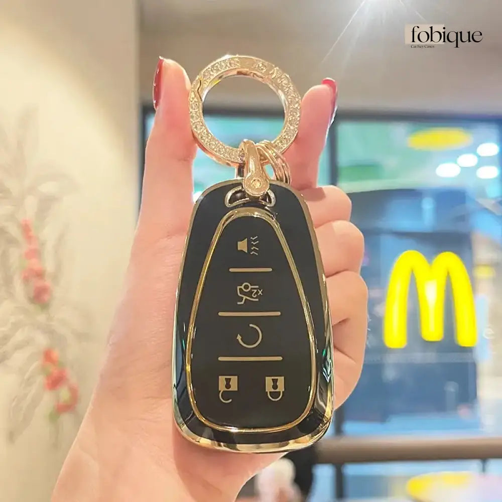 Classic Collection | Car Key Cover Compatible with Chevrolet Malibu, Camaro, Blazer & More Fobique
