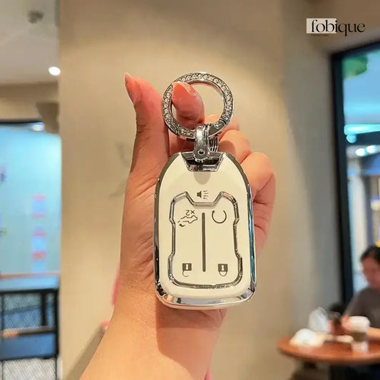 Classic Collection | Car Key Cover Compatible with Chevrolet Tahoe, Suburban, Yukon & More Fobique