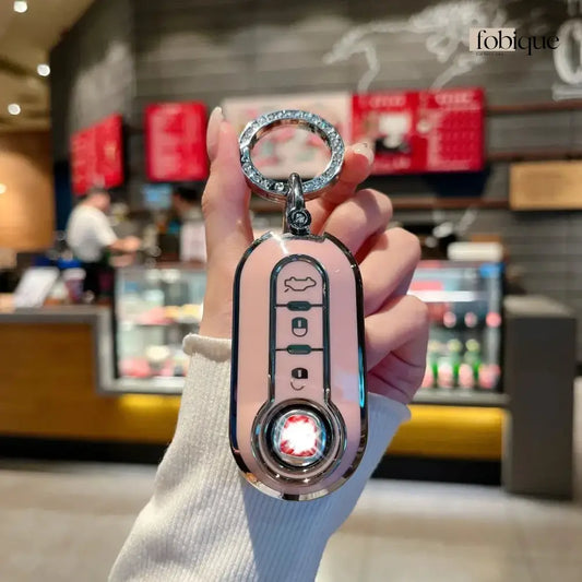 Classic Collection | Car Key Cover Compatible with Citroën Nemo, Relay, Jumper & Fiat Models Fobique