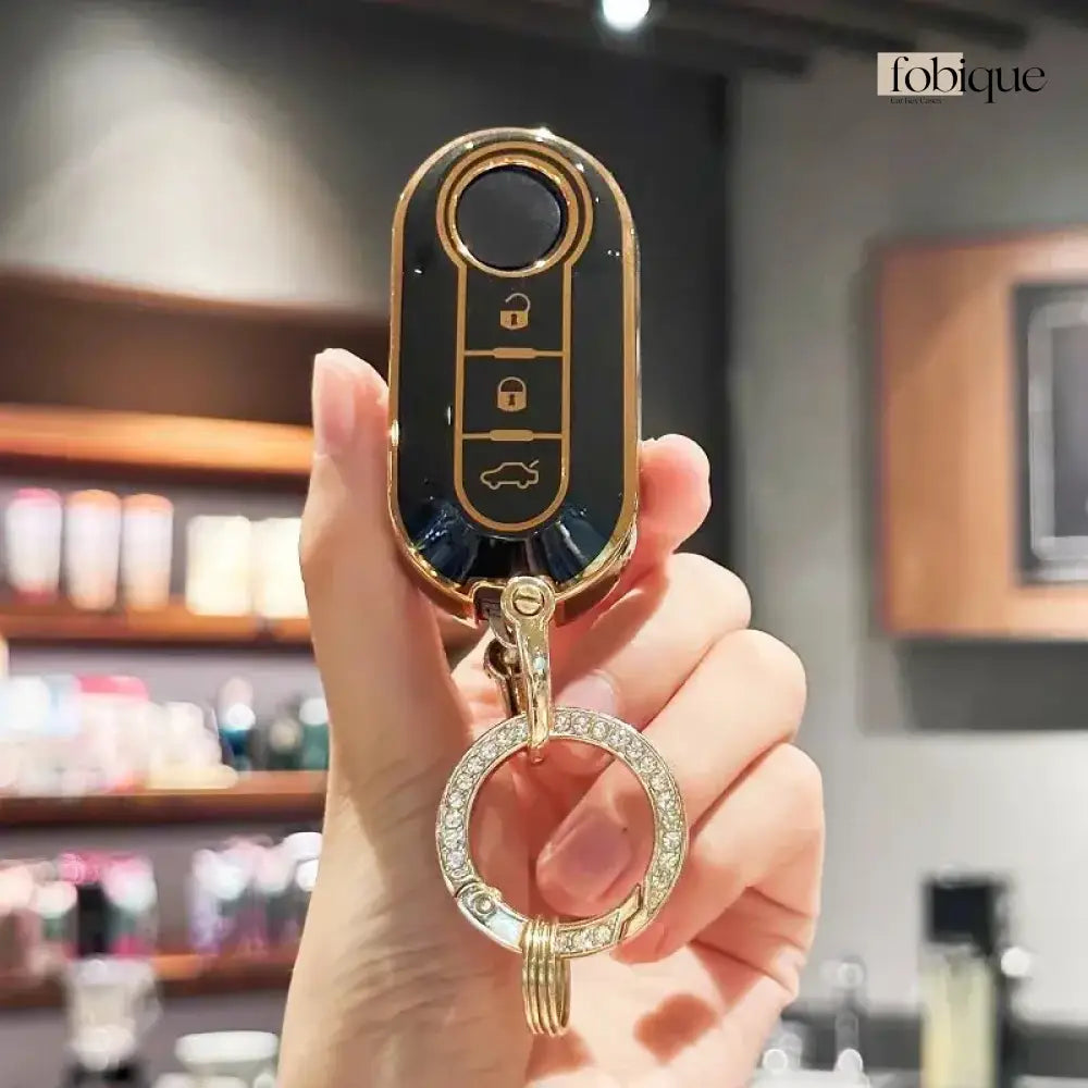 Classic Collection | Car Key Cover Compatible with Citroën Nemo, Relay, Jumper & Fiat Models Fobique