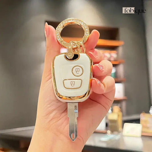 Classic Collection | Car Key Cover Compatible with Citroën Saxo, Berlingo & Xsara Picasso – 2-Button Remote Case Fobique