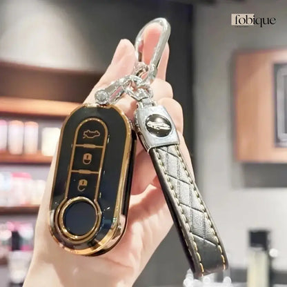 Classic Collection | Car Key Cover Compatible with Citroën Nemo, Relay, Jumper & Fiat Models Fobique