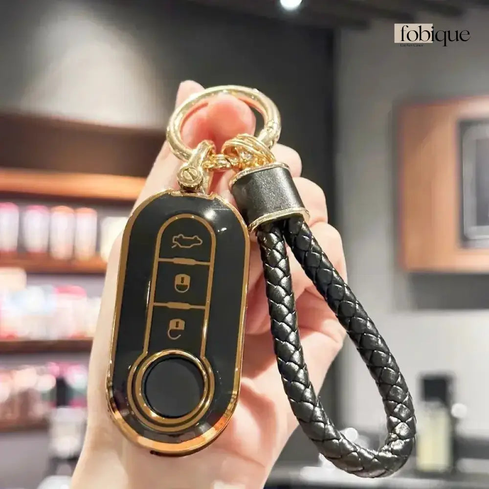 Classic Collection | Car Key Cover Compatible with Citroën Nemo, Relay, Jumper & Fiat Models Fobique