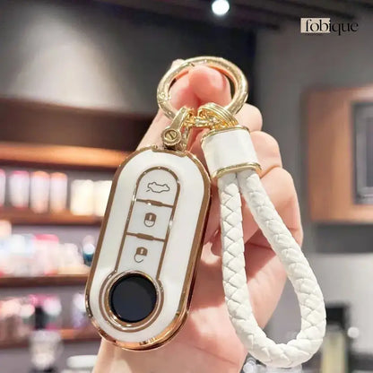 Classic Collection | Car Key Cover Compatible with Citroën Nemo, Relay, Jumper & Fiat Models Fobique