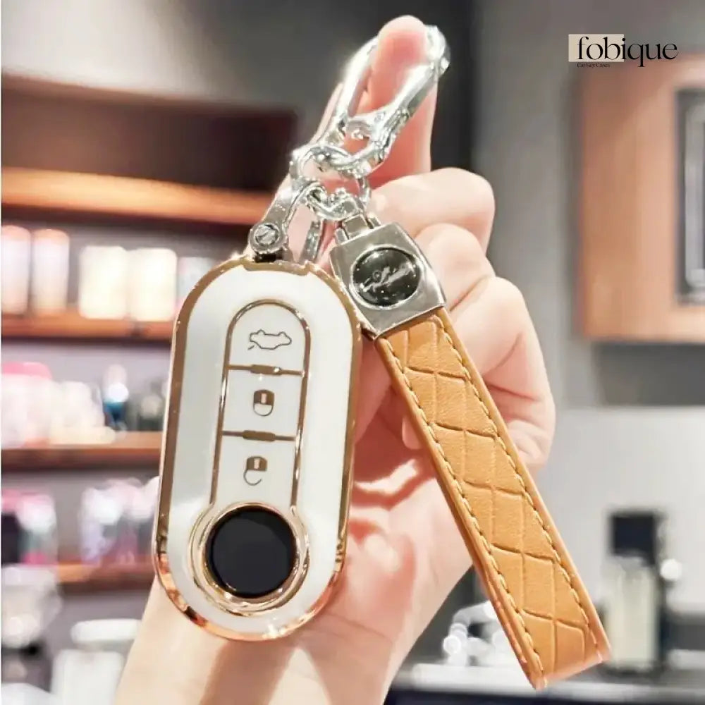 Classic Collection | Car Key Cover Compatible with Citroën Nemo, Relay, Jumper & Fiat Models Fobique