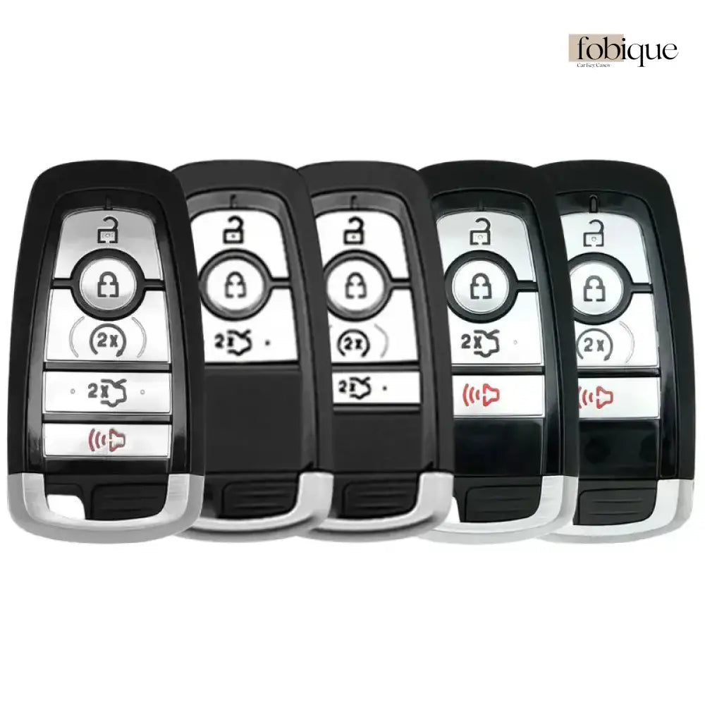 Classic Collection | Car Key Cover Compatible with Ford Explorer, Edge, Mustang & more Fobique