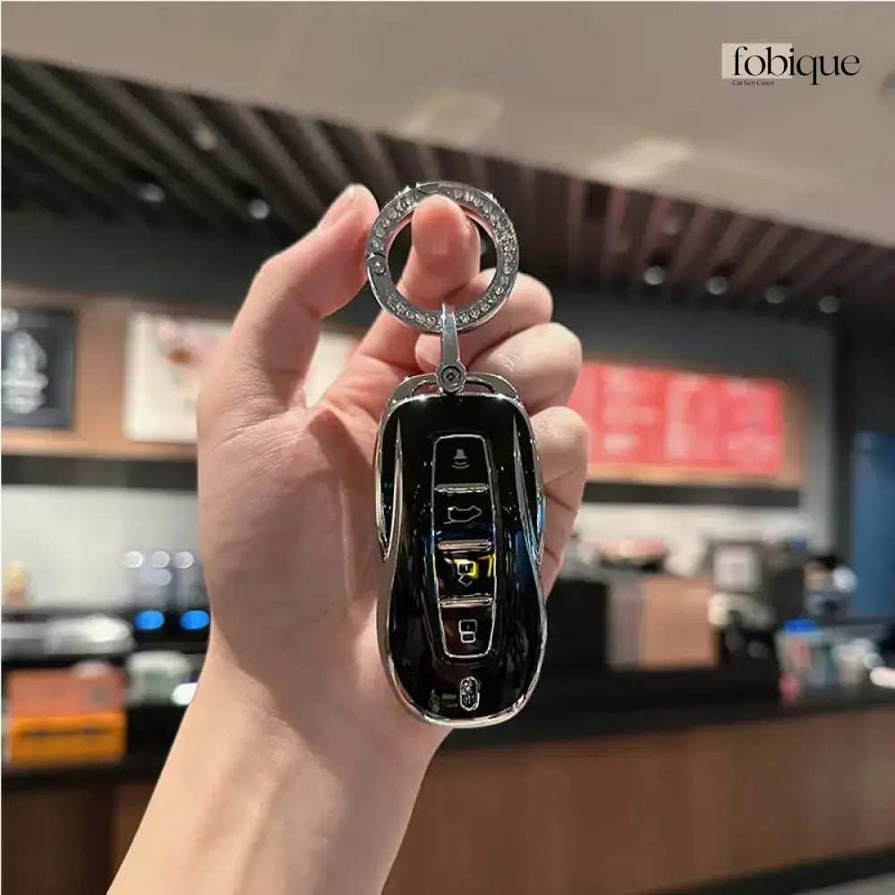 Classic Collection | Car Key Cover Compatible with Ford Mondeo, Edge, Mustang & more Fobique