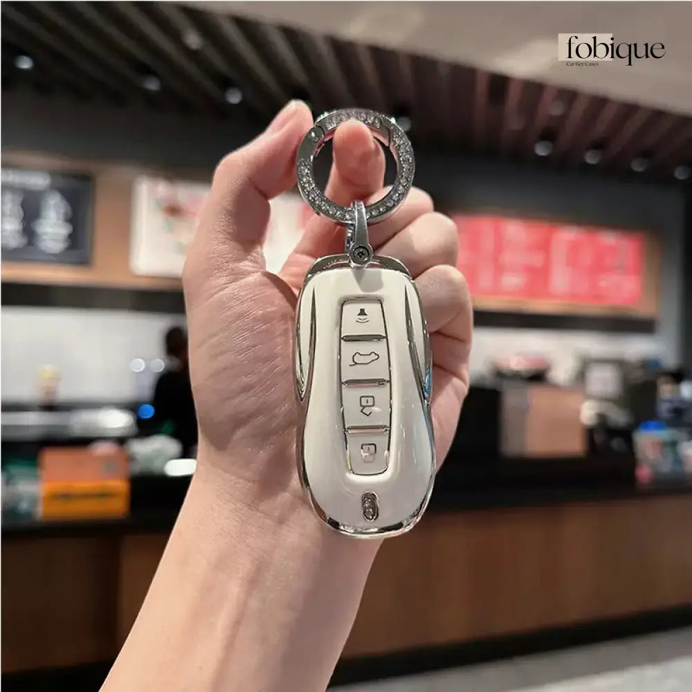 Classic Collection | Car Key Cover Compatible with Ford Mondeo, Edge, Mustang & more Fobique