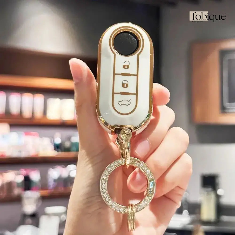 Classic Collection | Car Key Cover Compatible with Citroën Nemo, Relay, Jumper & Fiat Models Fobique