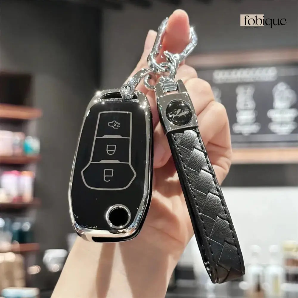Classic Collection | Car Key Cover Compatible with Ford Transit Custom, Focus, Fiesta & more Fobique