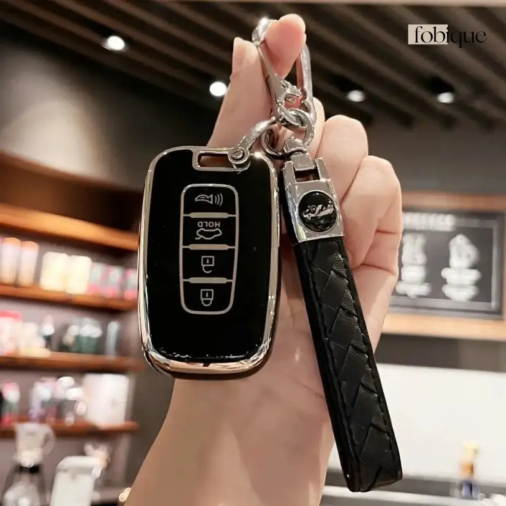 Classic Collection | Key Fob Cover for Hyundai Elantra, Santa Fe, Sonata & more Fobique