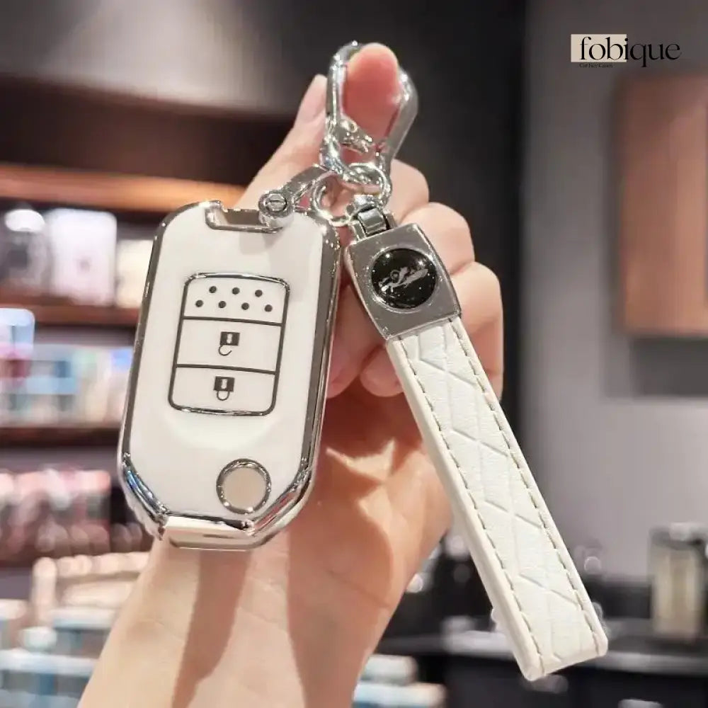 Classic Collection | Car Key Cover Compatible with Honda Civic, Accord, CR-V, Pilot & more Fobique
