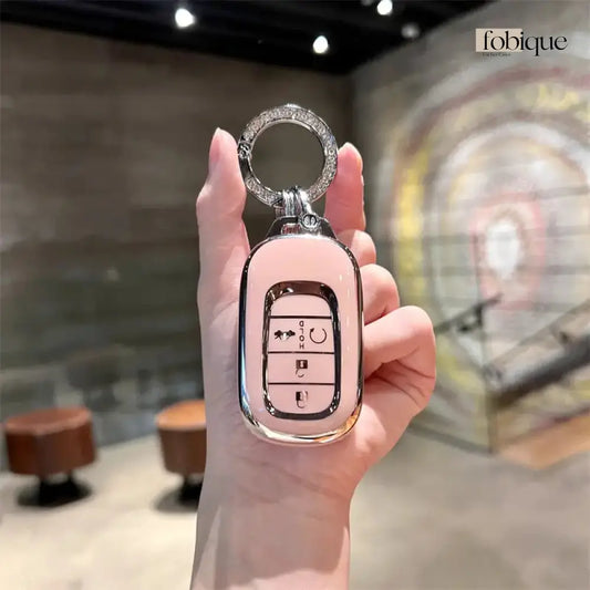 Classic Collection | Car Key Cover Compatible with Honda N-Box Custom, N-Van, Freed & more Fobique