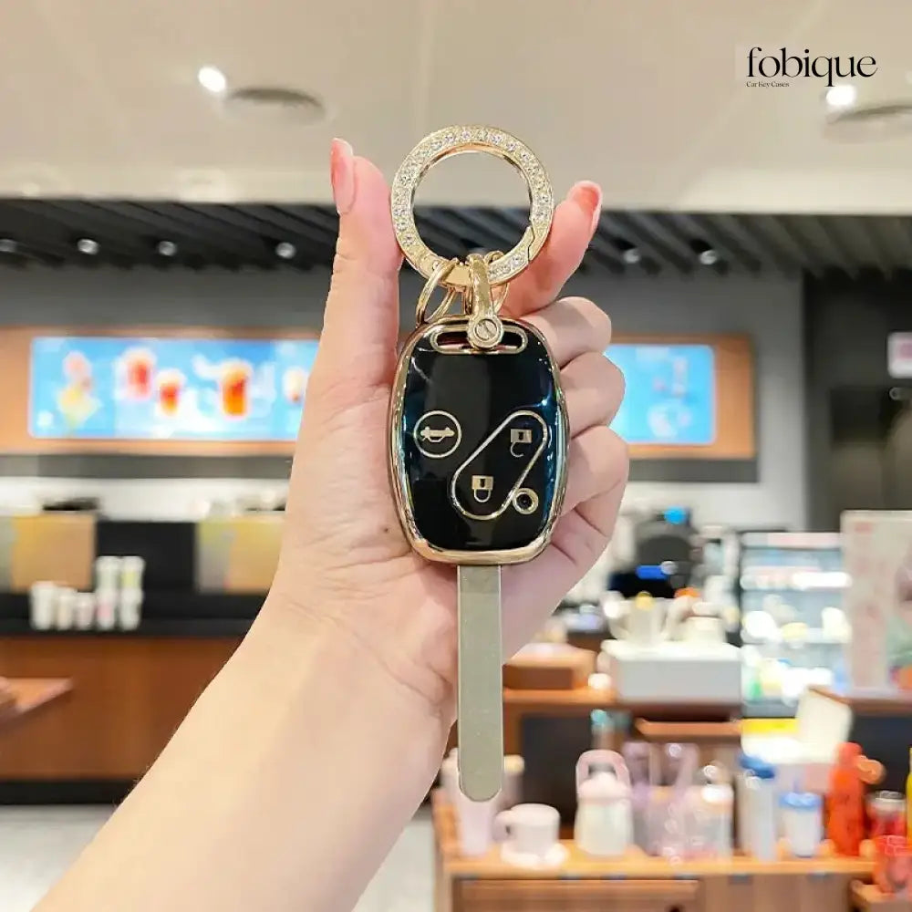 Classic Collection | Car Key Cover Compatible with Honda Pilot, CR-V, Civic, Element & more Fobique