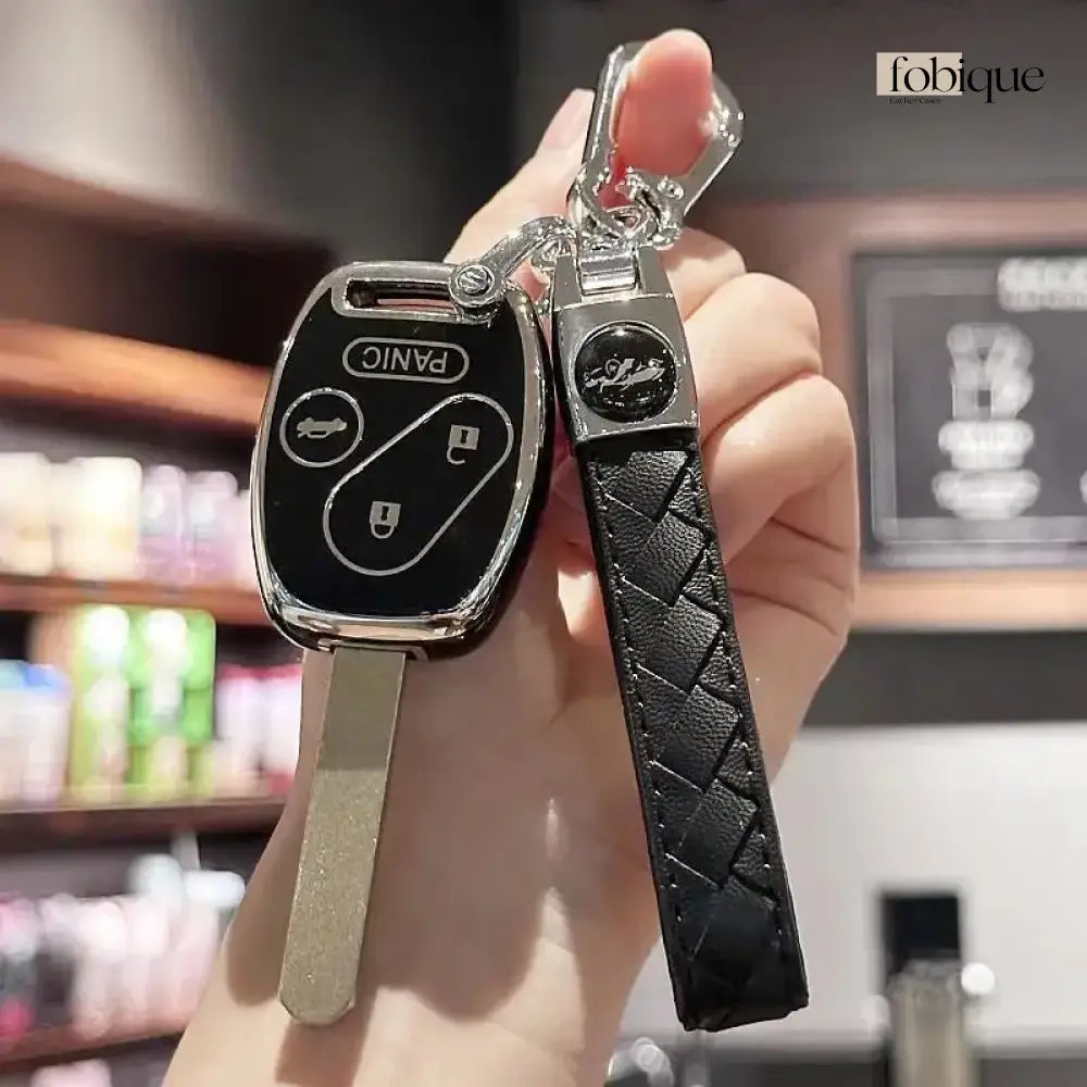 Classic Collection | Car Key Cover Compatible with Honda Pilot, CR-V, Civic, Element & more Fobique