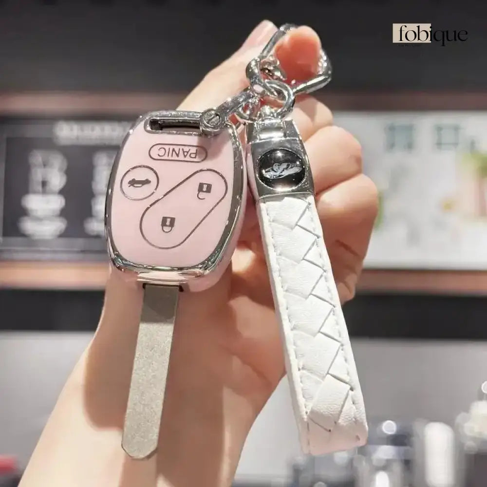 Classic Collection | Car Key Cover Compatible with Honda Pilot, CR-V, Civic, Element & more Fobique