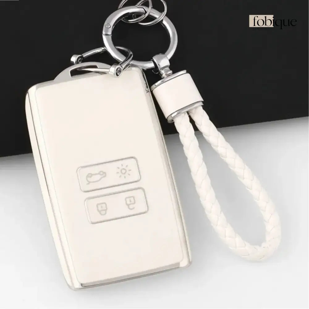 Classic Collection | Car Key Cover Compatible with Dacia Duster, Sandero, Jogger & Renault – 2-Button Smart Card Case Fobique