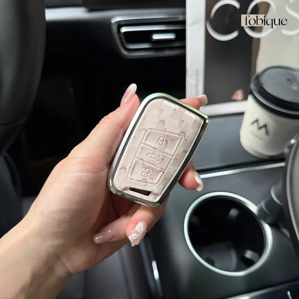 Classic Collection | Car Key Cover for SEAT Ateca, Leon, Tarraco, Arona & VW Tiguan, Golf 7 & More Fobique