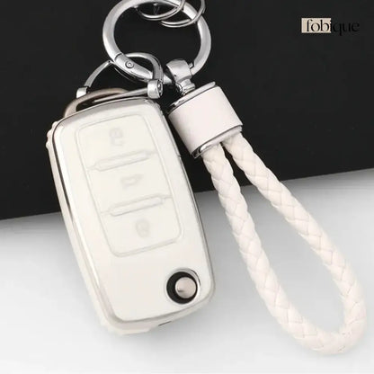 Classic Collection | Car Key Cover for SEAT Leon 5F, Ibiza 6J, Arona, Ateca, Toledo & More Fobique