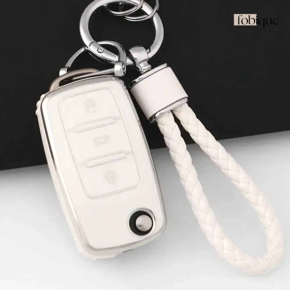 Classic Collection | Car Key Cover for SEAT Leon 5F, Ibiza 6J, Arona, Ateca, Toledo & More Fobique