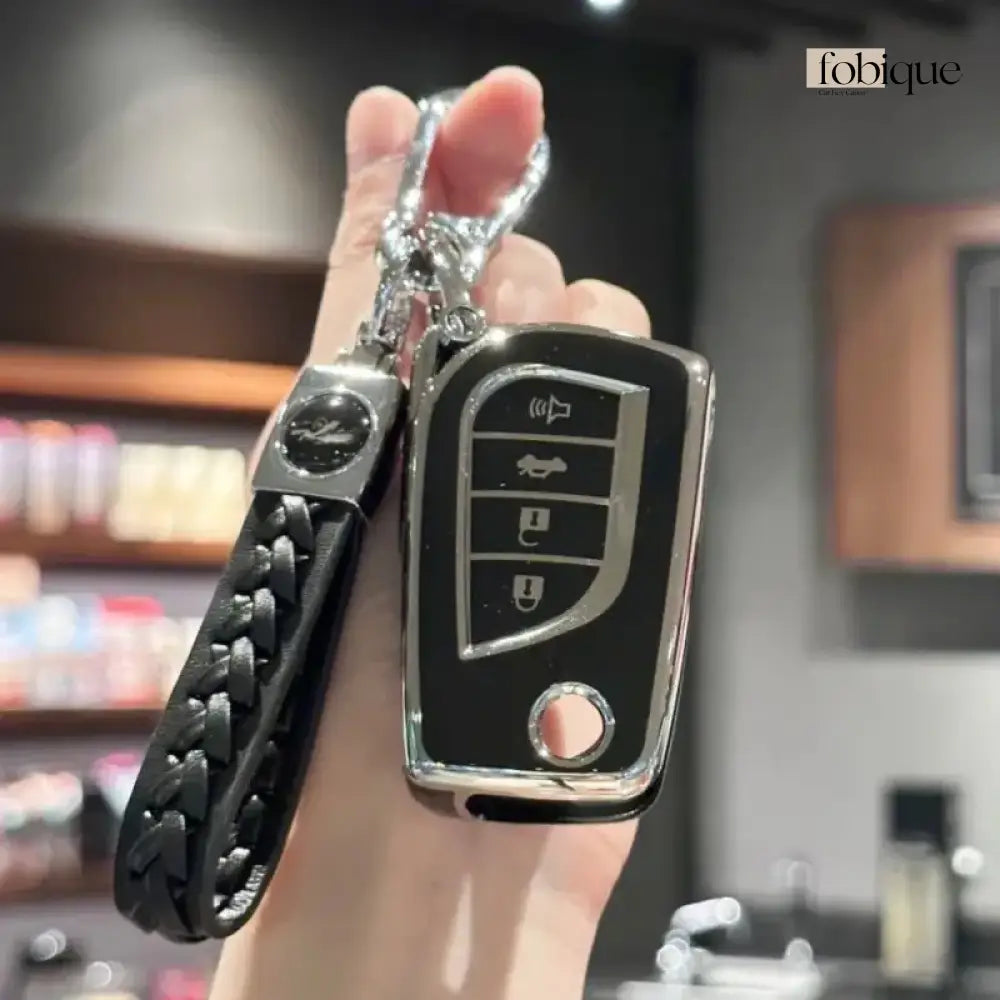Classic Collection | Car Key Cover for Toyota Camry, RAV4, Highlander, Corolla, Avalon & More Fobique