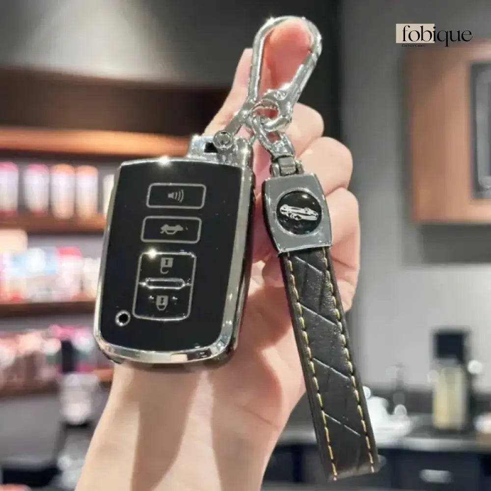 Classic Collection | Car Key Cover for Toyota Prius Prime, C-HR, RAV4, Corolla & More Fobique