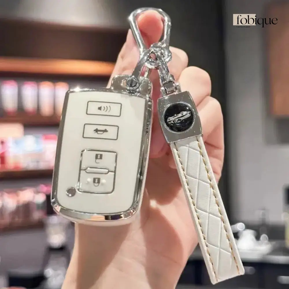 Classic Collection | Car Key Cover for Toyota Prius Prime, C-HR, RAV4, Corolla & More Fobique