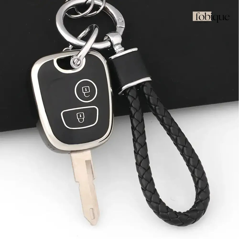 Classic Collection | Car Key Cover Compatible with Citroën Saxo, Berlingo & Xsara Picasso – 2-Button Remote Case Fobique