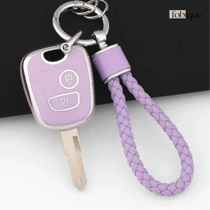 Classic Collection | Car Key Cover Compatible with Citroën Saxo, Berlingo & Xsara Picasso – 2-Button Remote Case Fobique