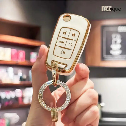 Classic Collection | Flip Key Fob Case for Buick | Fits Encore Regal Verano LaCrosse & More Fobique