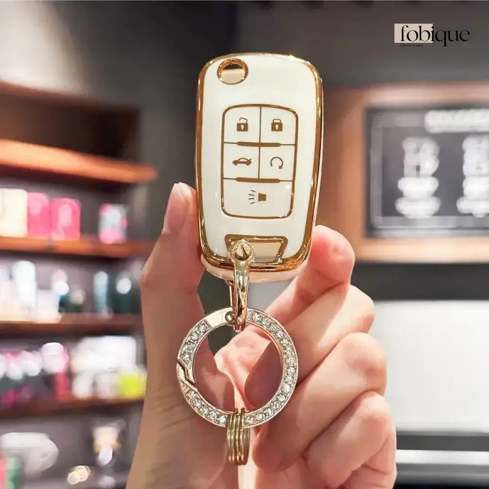 Classic Collection | Flip Key Fob Case for Buick | Fits Encore Regal Verano LaCrosse & More Fobique