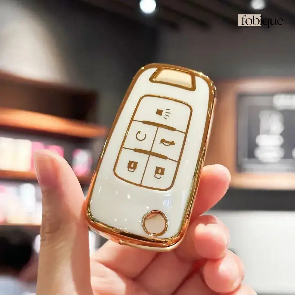 Classic Collection | Flip Key Fob Case for Buick | Fits Encore Regal Verano LaCrosse & More Fobique