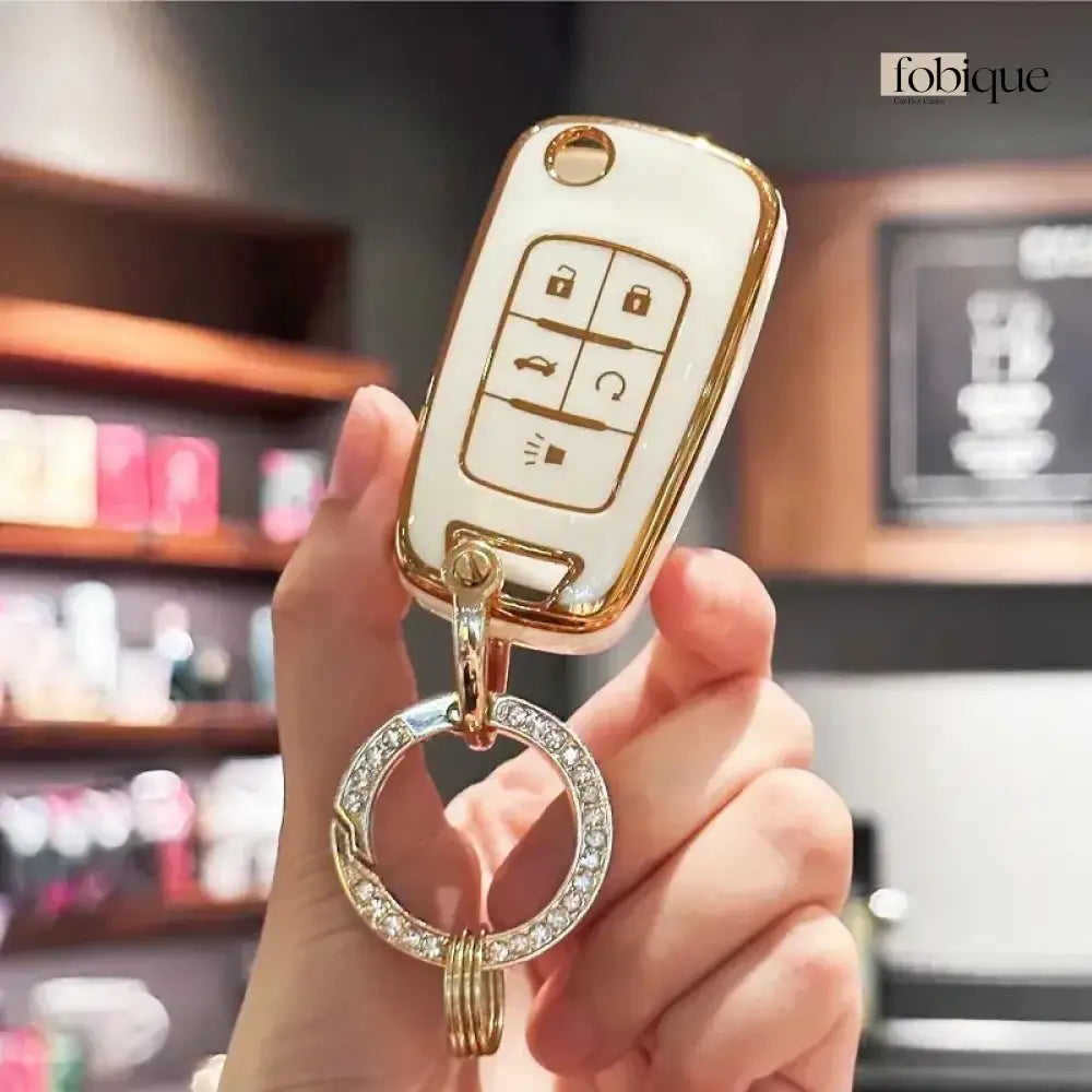 Classic Collection | Flip Key Fob Case for Buick | Fits Encore Regal Verano LaCrosse & More Fobique