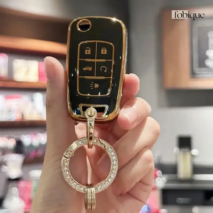 Classic Collection | Flip Key Fob Case for Buick | Fits Encore Regal Verano LaCrosse & More Fobique