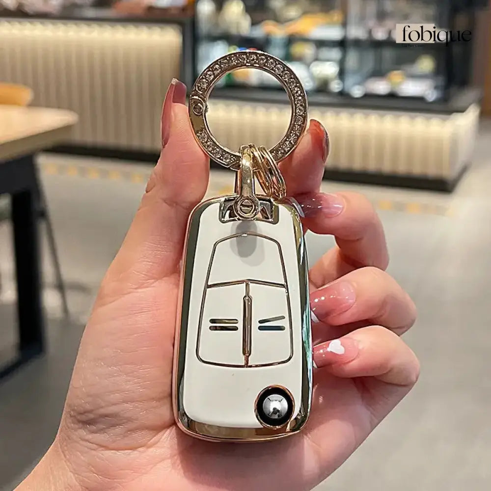 Classic Collection | Flip Key Fob Cover for Opel Astra H, Corsa D, Vectra C & More Fobique