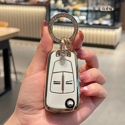 Classic Collection | Flip Key Fob Cover for Opel Astra H, Corsa D, Vectra C & More Fobique