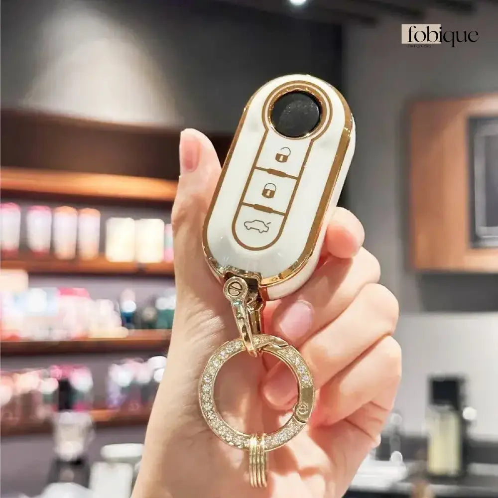 Classic Collection | Car Key Cover Compatible with Citroën Nemo, Relay, Jumper & Fiat Models Fobique