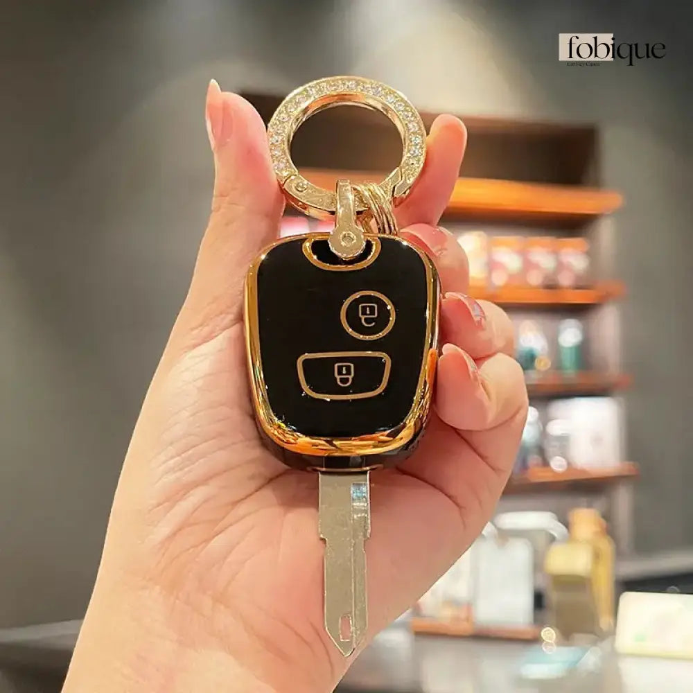 Classic Collection | Car Key Cover Compatible with Citroën Saxo, Berlingo & Xsara Picasso – 2-Button Remote Case Fobique