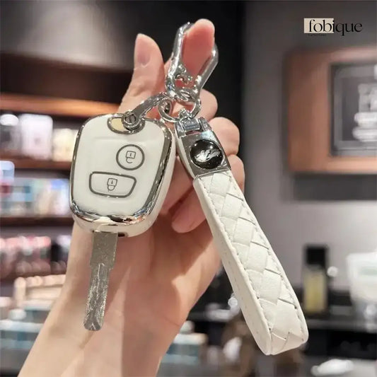 Classic Collection | Car Key Cover Compatible with Citroën Saxo, Berlingo & Xsara Picasso – 2-Button Remote Case Fobique