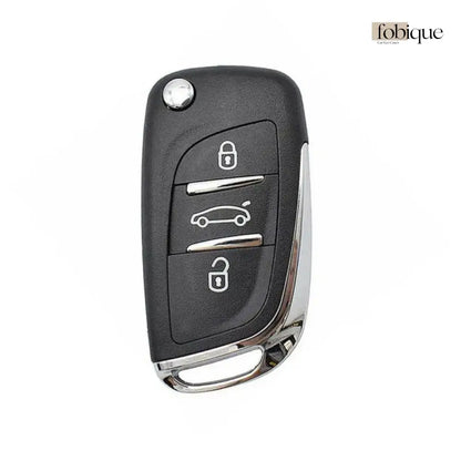 Classic Collection | Car Key Cover Compatible with Citroën C1, Peugeot 108, Toyota Aygo & More Fobique
